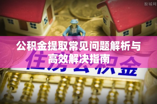 台山公积金提取常见问题解析与高效解决指南