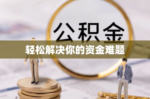 莱山轻松解决你的资金难题