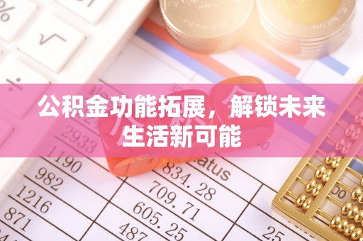 麻章公积金功能拓展，解锁未来生活新可能